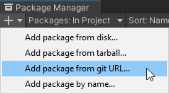Package manager install