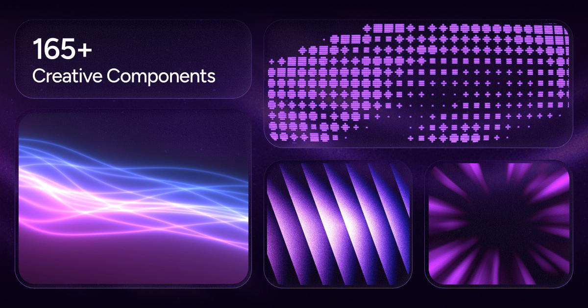 React Bits component showcase