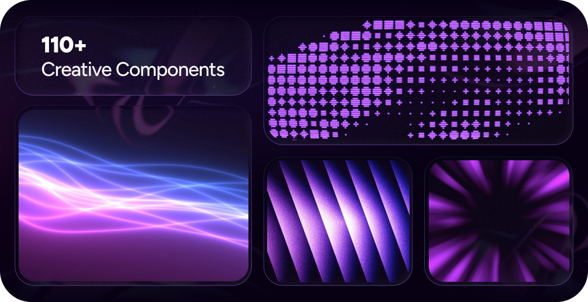 React Bits component showcase
