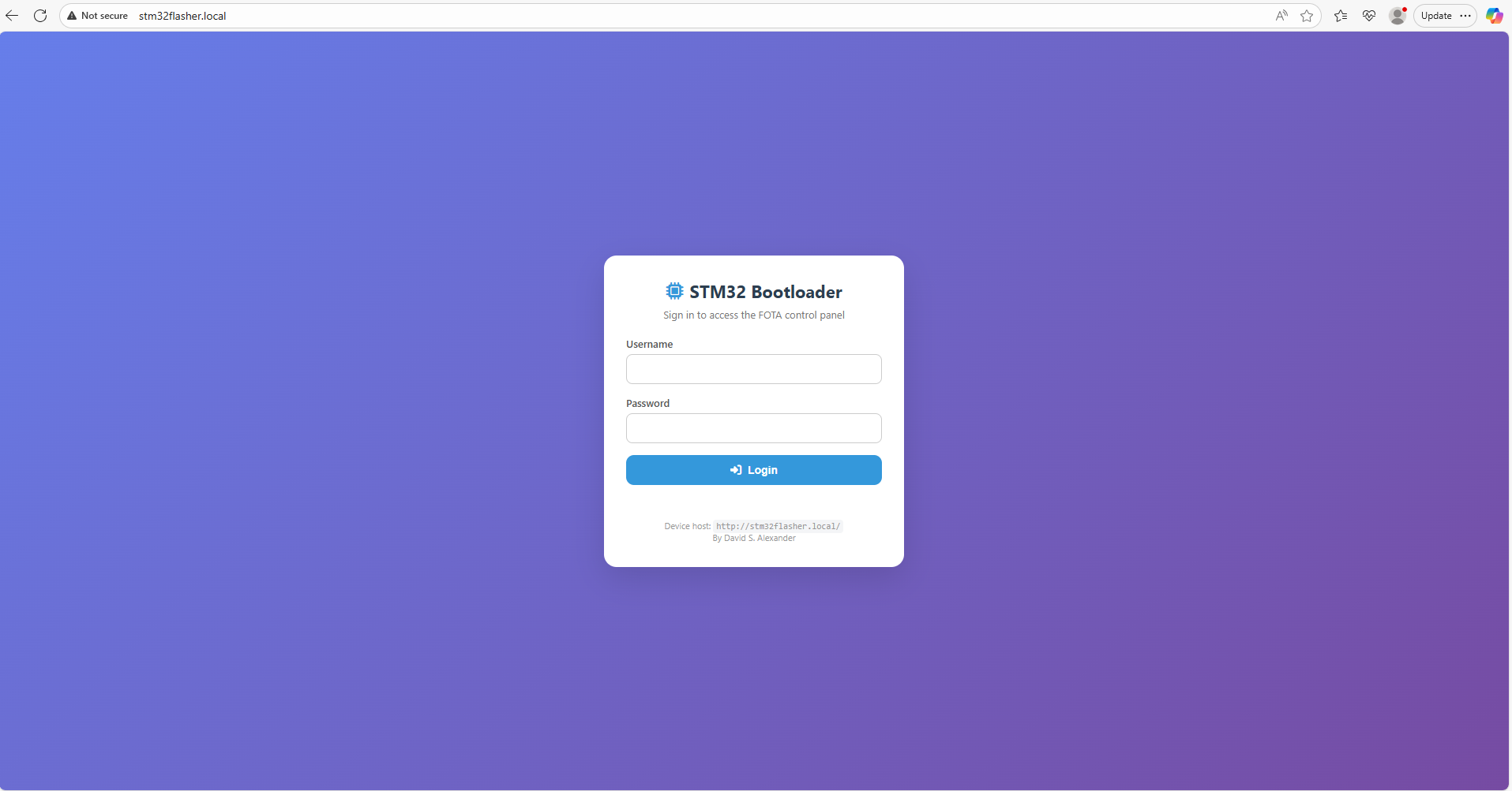 GitHub - DavidSAlexander/STM32RomWebFlasher: STM32 Built-in ROM ...