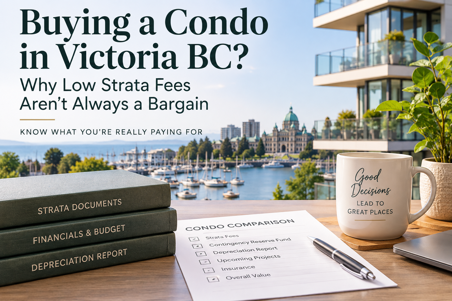 feature image of Strata Fees in Victoria BC: Are Lower Fees Really Better?