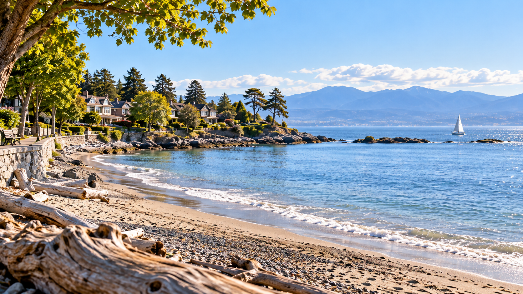 Willows Beach in Oak Bay Victoria BC
