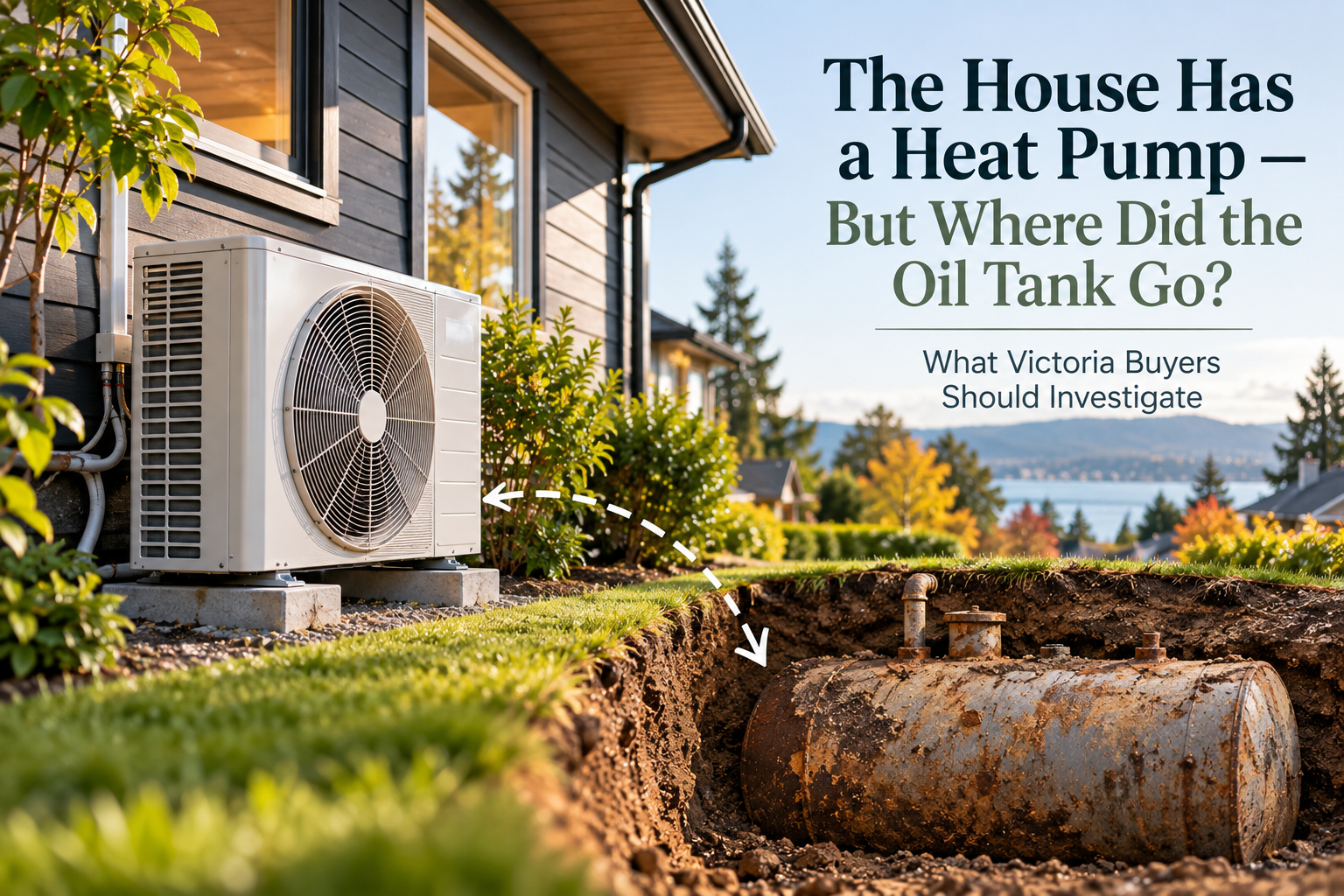 feature image of Buying a Home With a Heat Pump in Victoria BC? Check Its Heating History