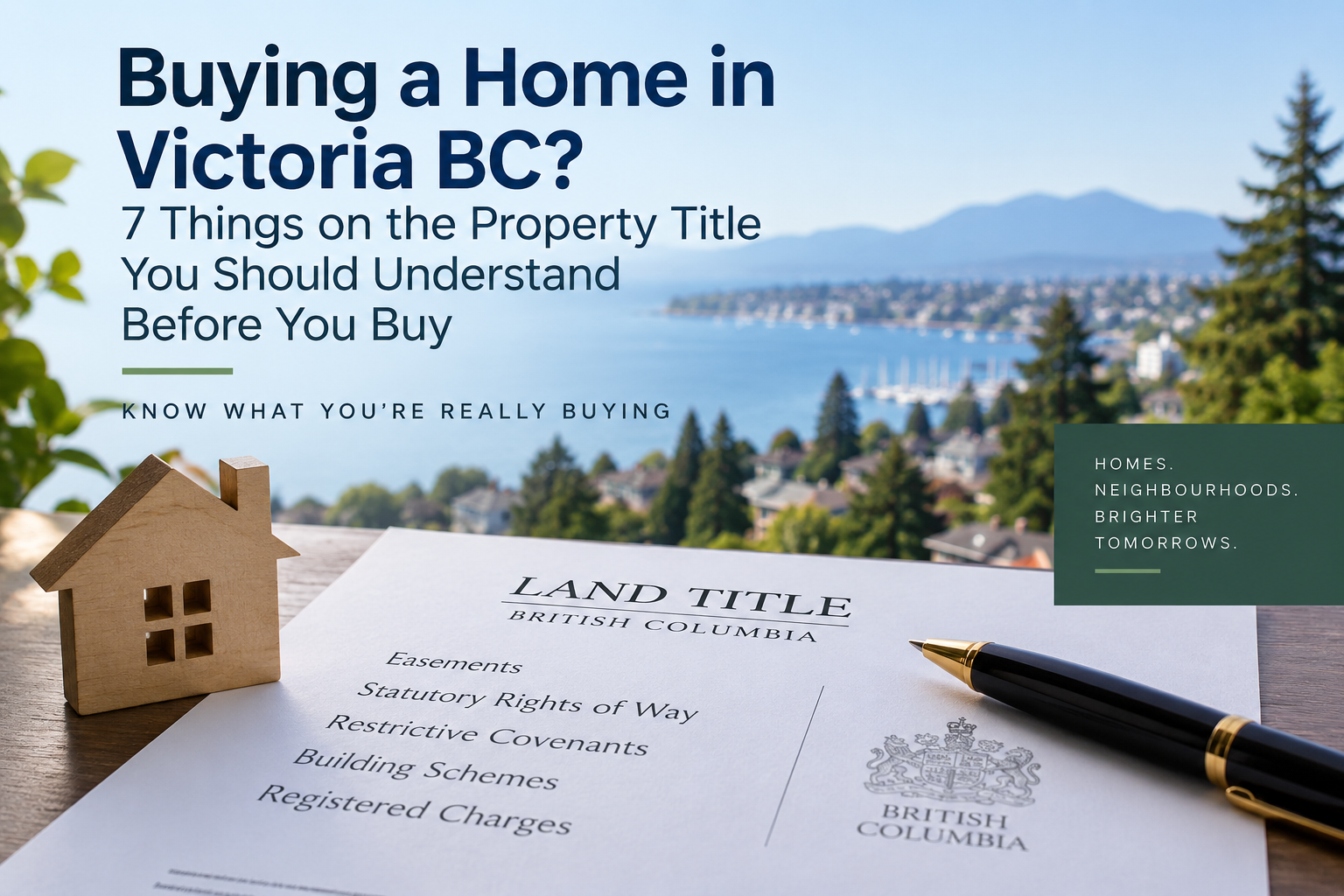 Buying a Home in Victoria BC? 7 Things on the Property Title You Should Understand Before You Buy