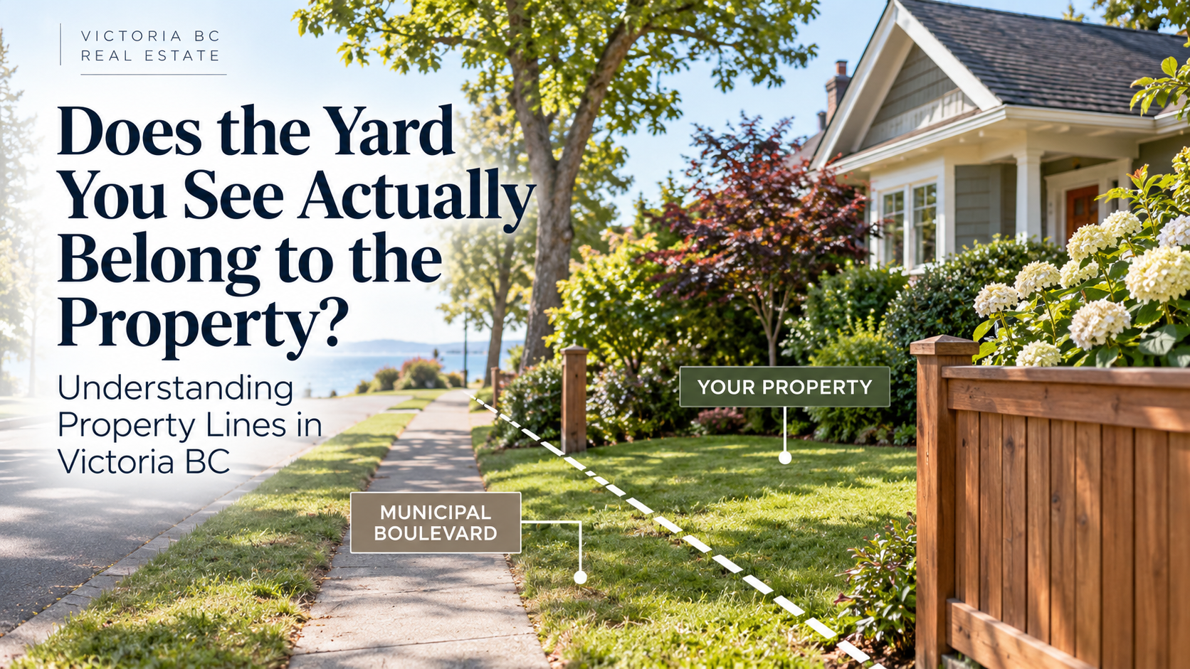 Does the Yard You See Actually Belong to the Property?