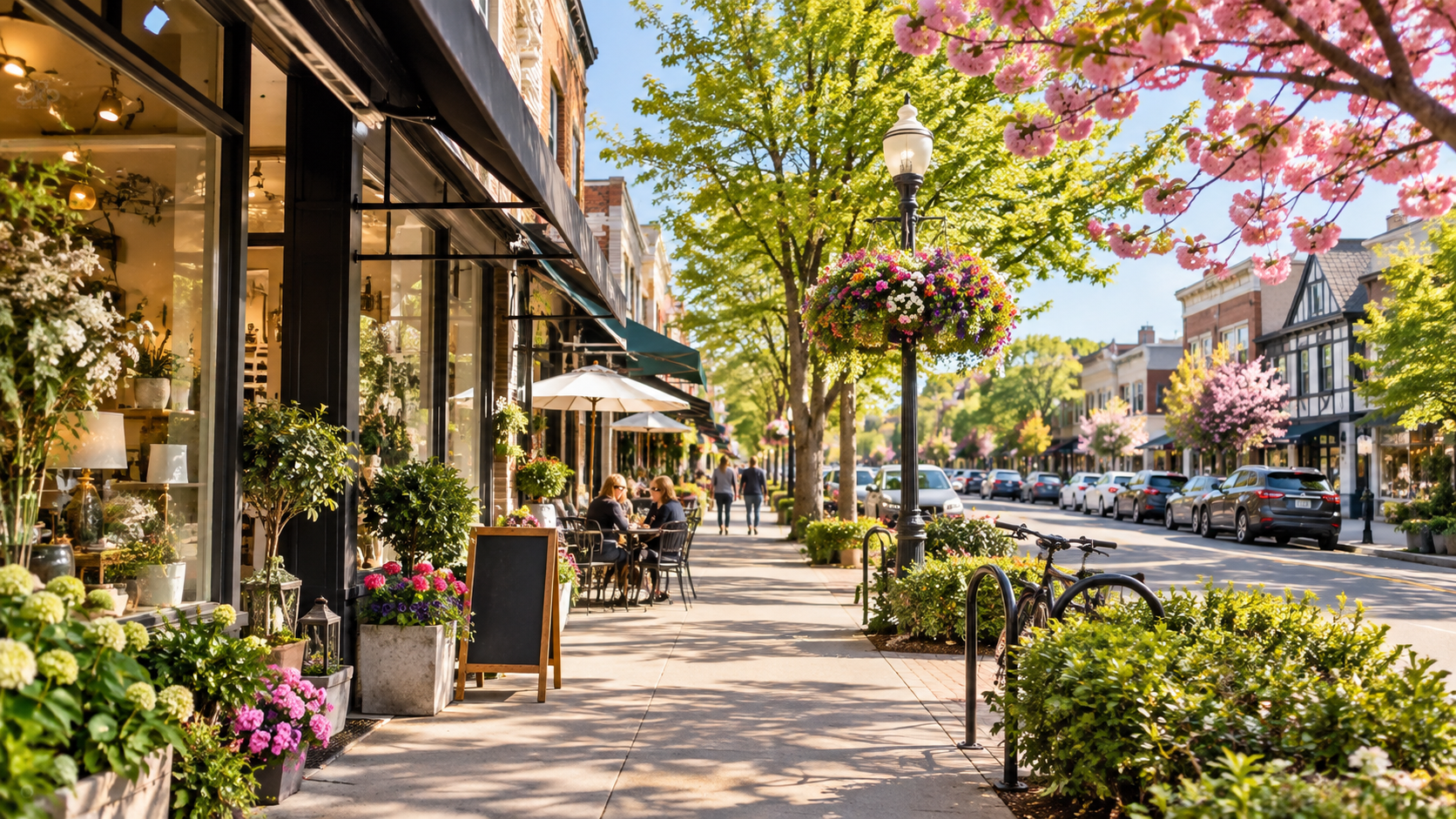 Cook Street Village lifestyle in Fairfield Victoria BC