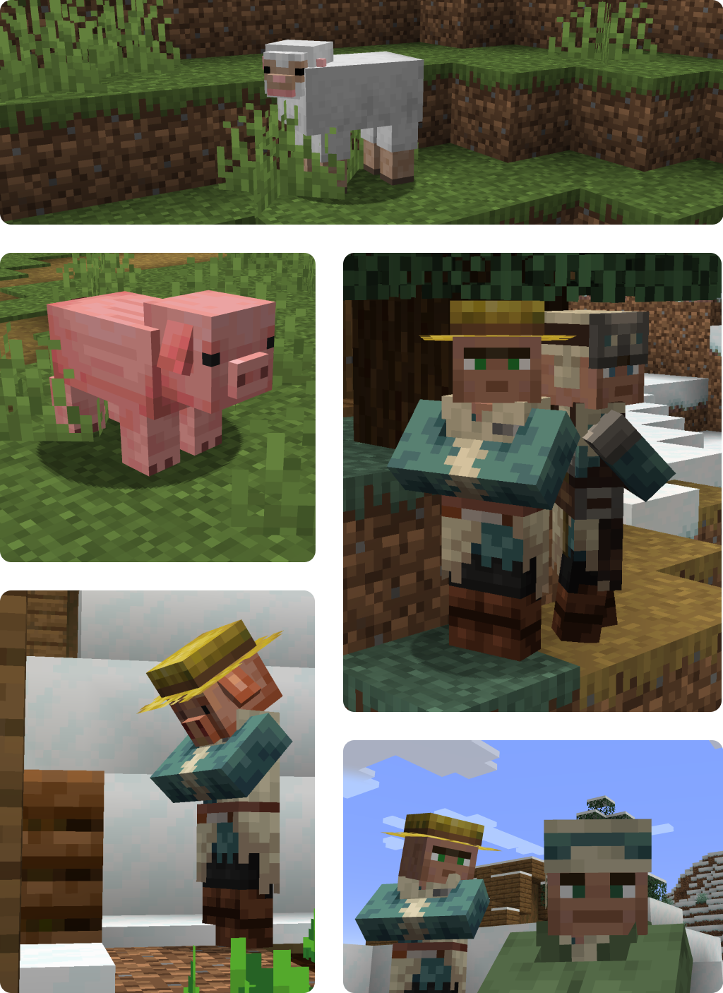 [ v0.1.1 | BETA ] - Re-Creatures - Mobs With a Special Twist Minecraft Texture Pack