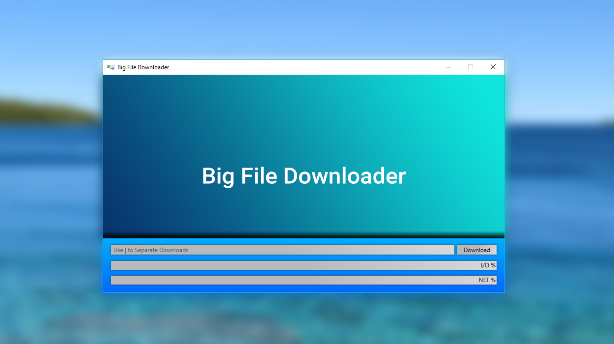 GitHub - DcZipPL/BigFileDownloader: File Downloader for big files or a ...
