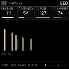 The BED page: the body's modes, its shimmer and its dust