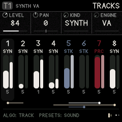 The TRACKS page
