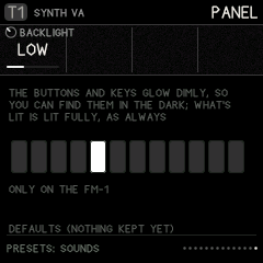 PANEL: the backlight