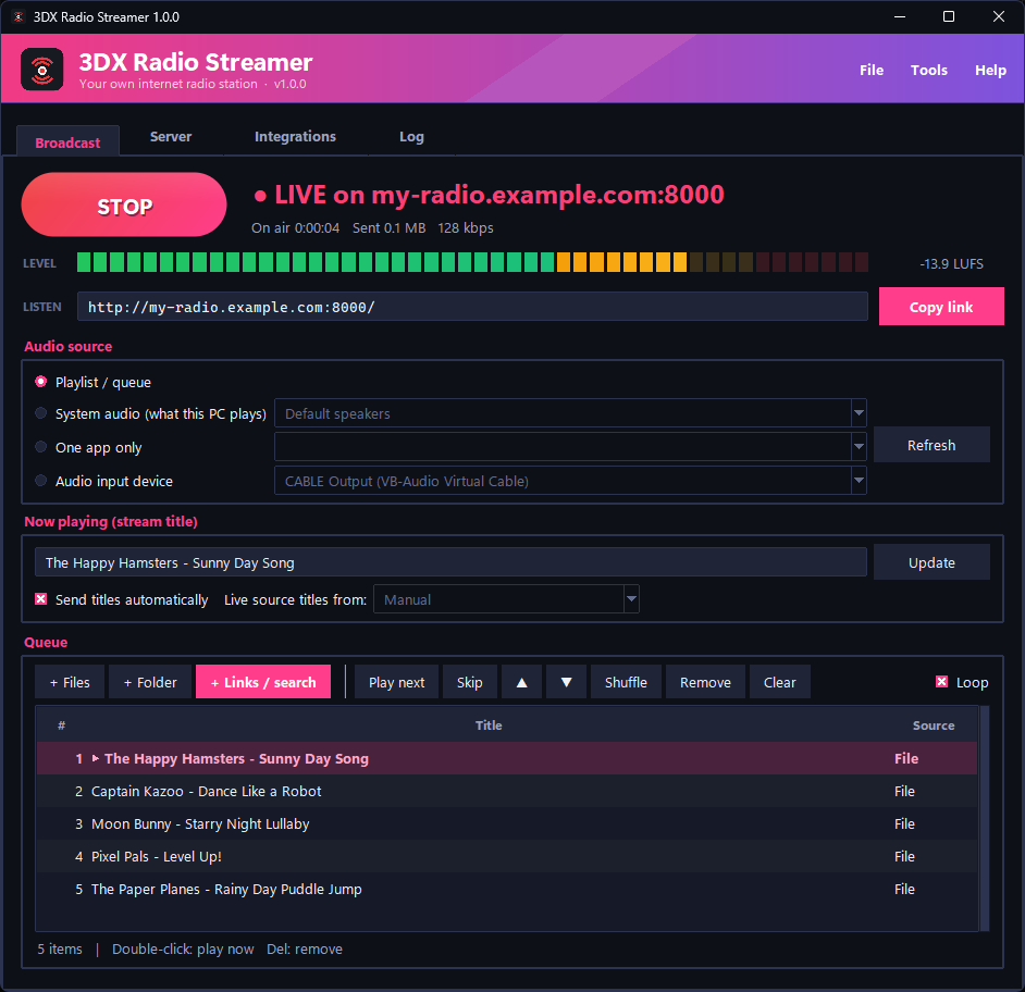 Radio Streamer