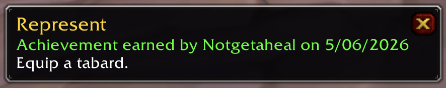 Clickable achievement link tooltip