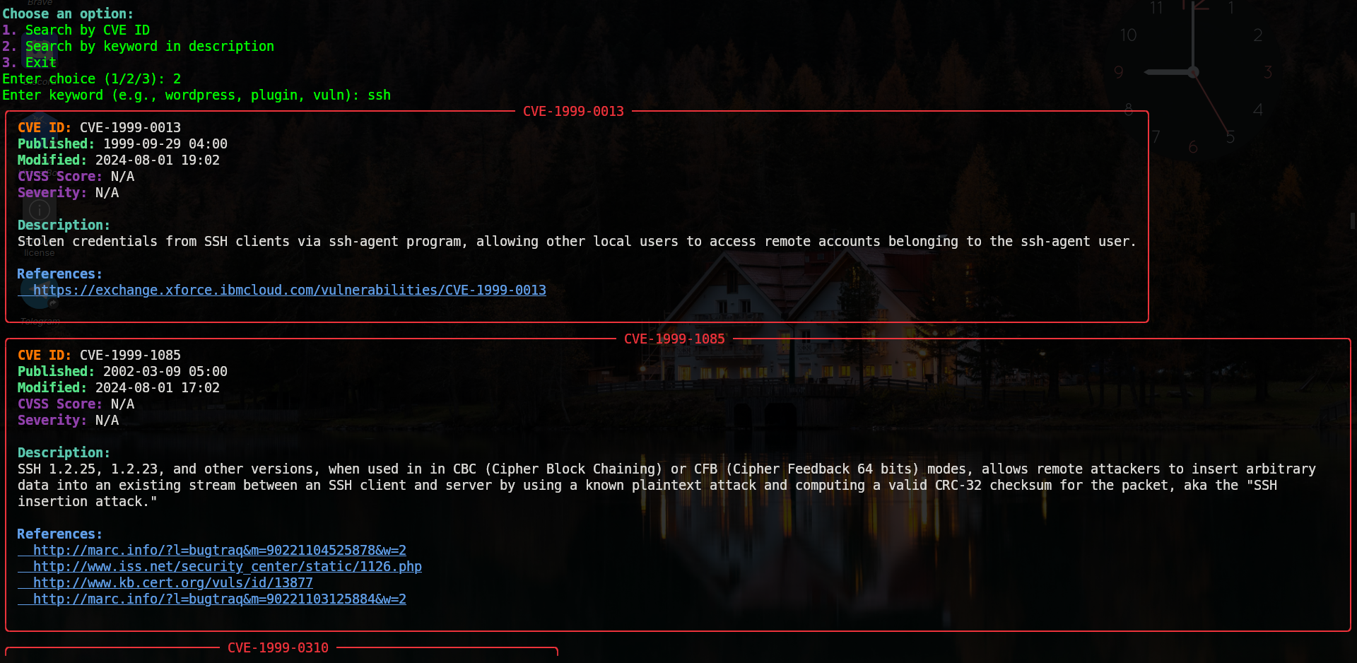 Keyword Search Demo
