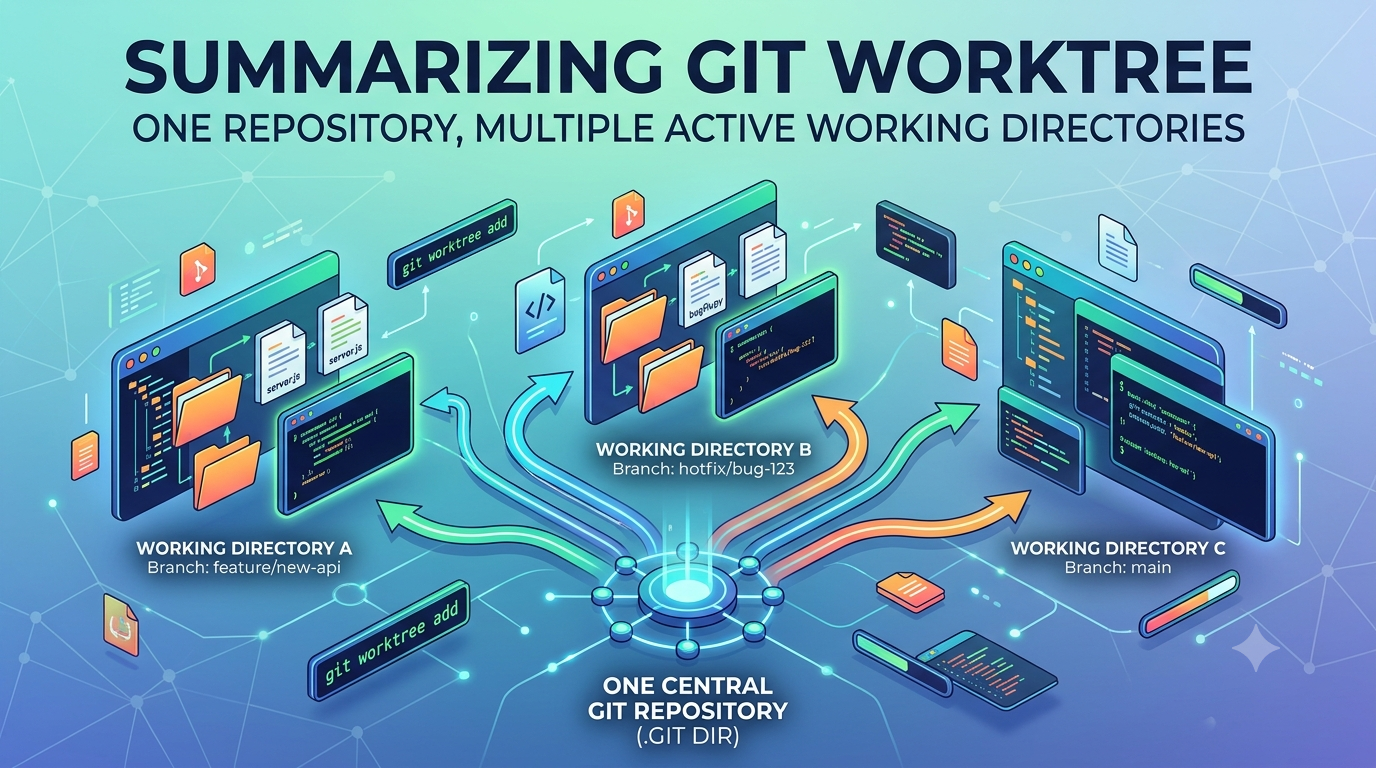 Git worktree workflow