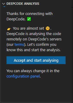 DeepCode Consent