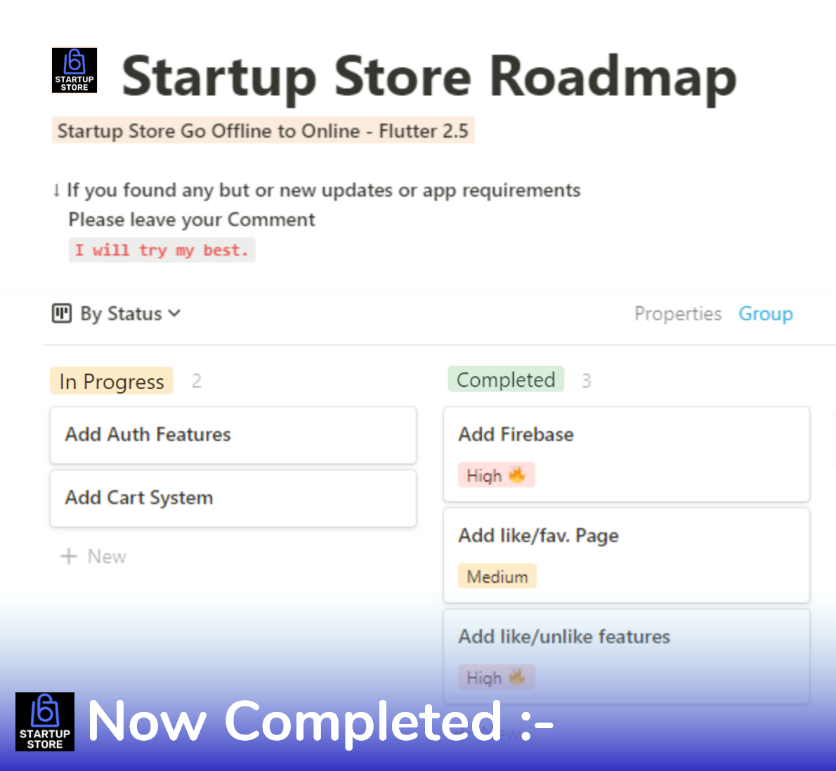 Startup Store Go Offline to Online Shopping App - Flutter 3