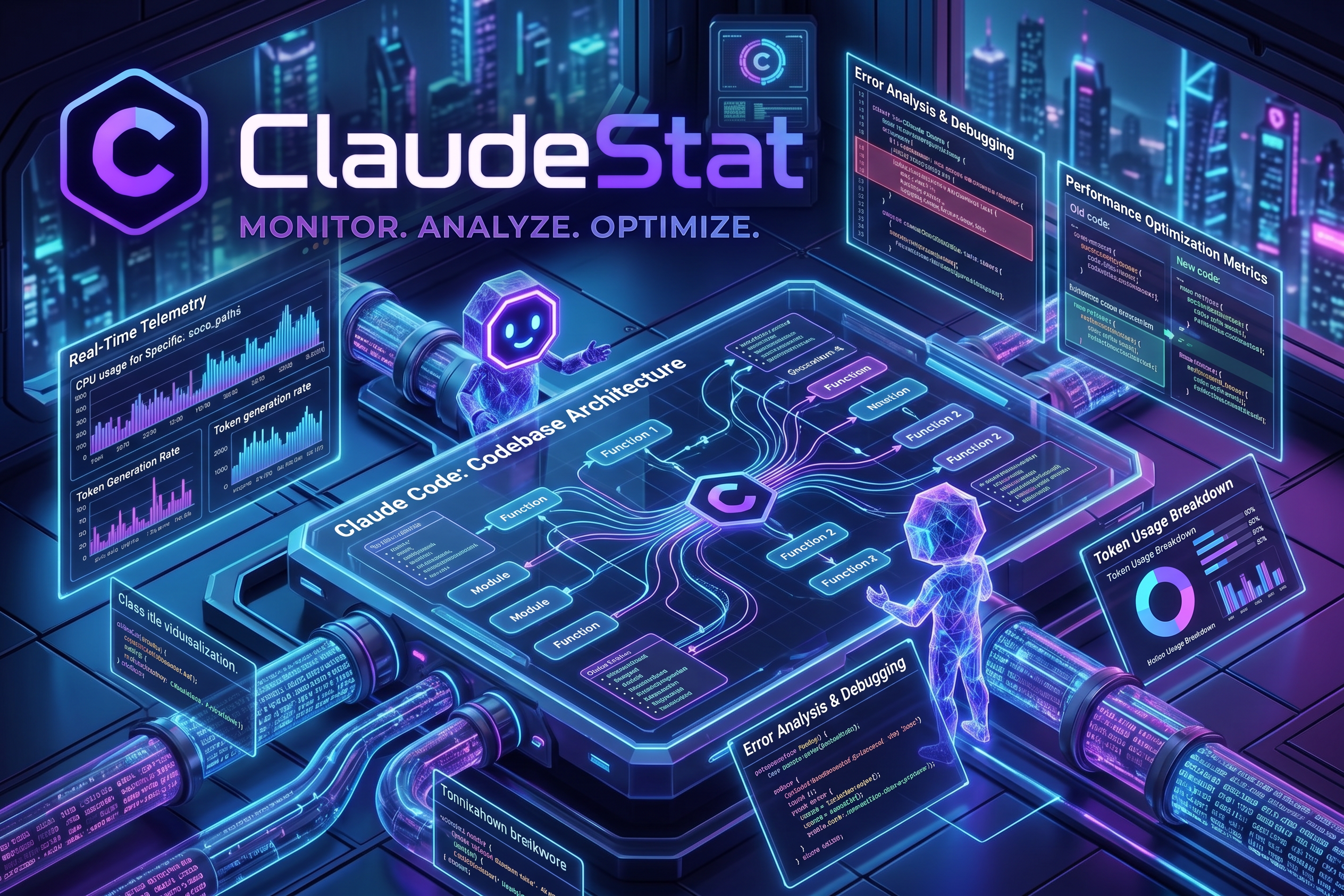 ClaudeStat banner