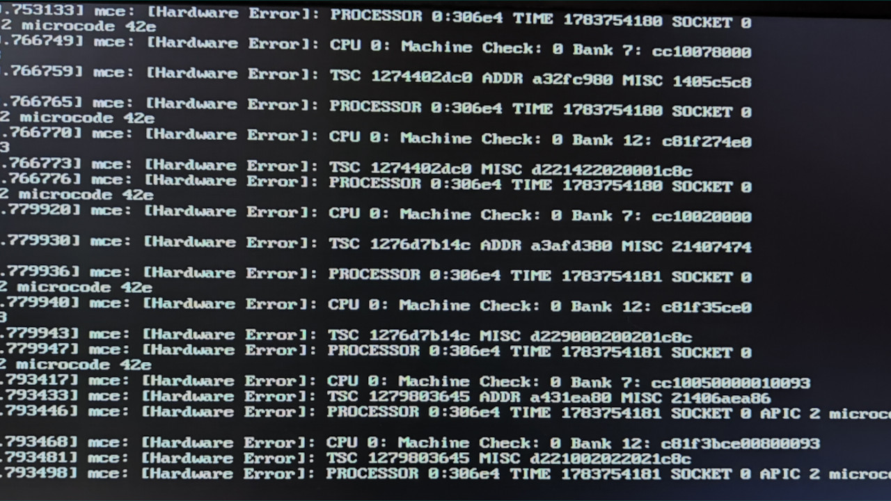 Hardware Error