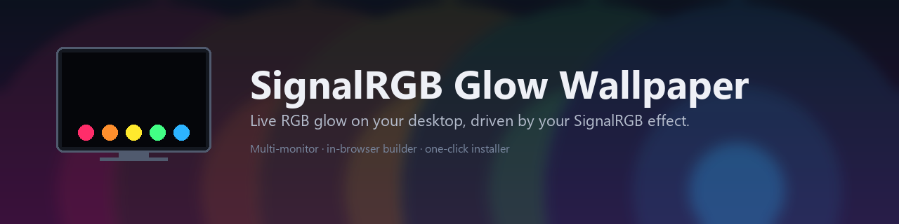 SignalRGB Desktop Wallpaper