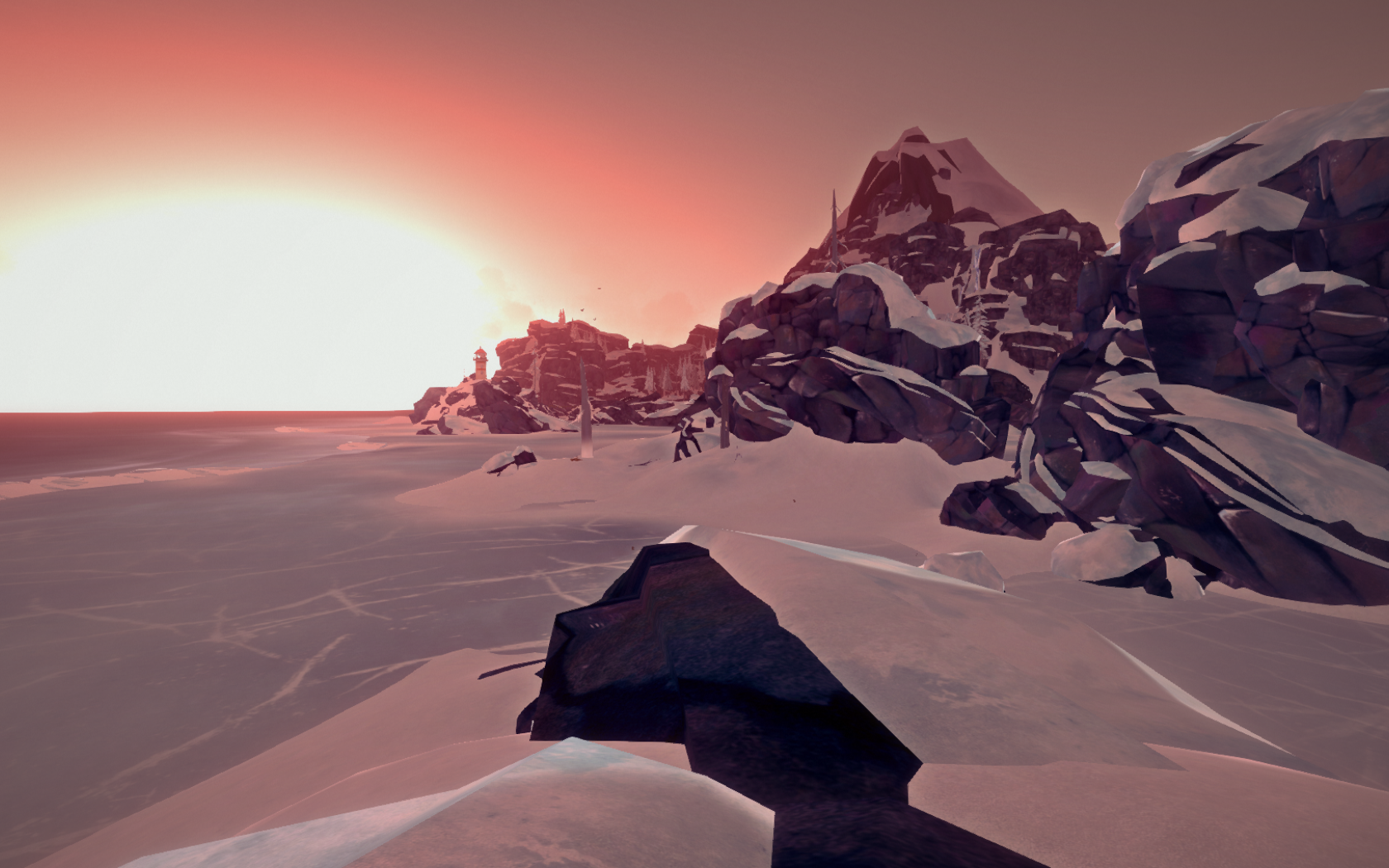 Screenshot taken near the Desolation Point spawn point