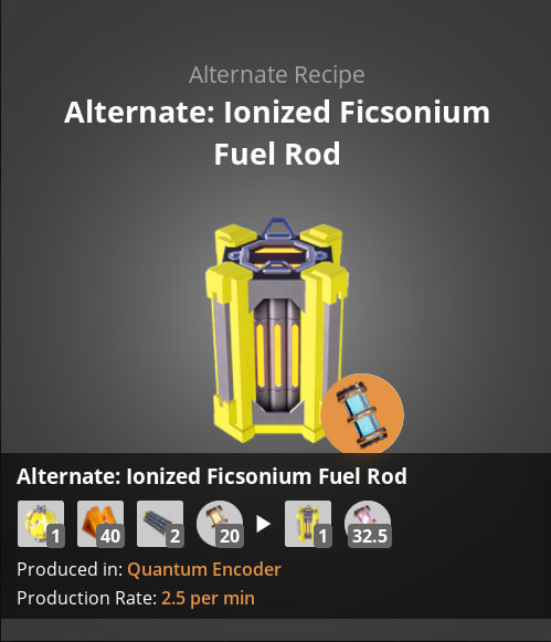 Alt Ficsonium Fuel Rod