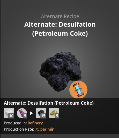 Coke from Oil Production