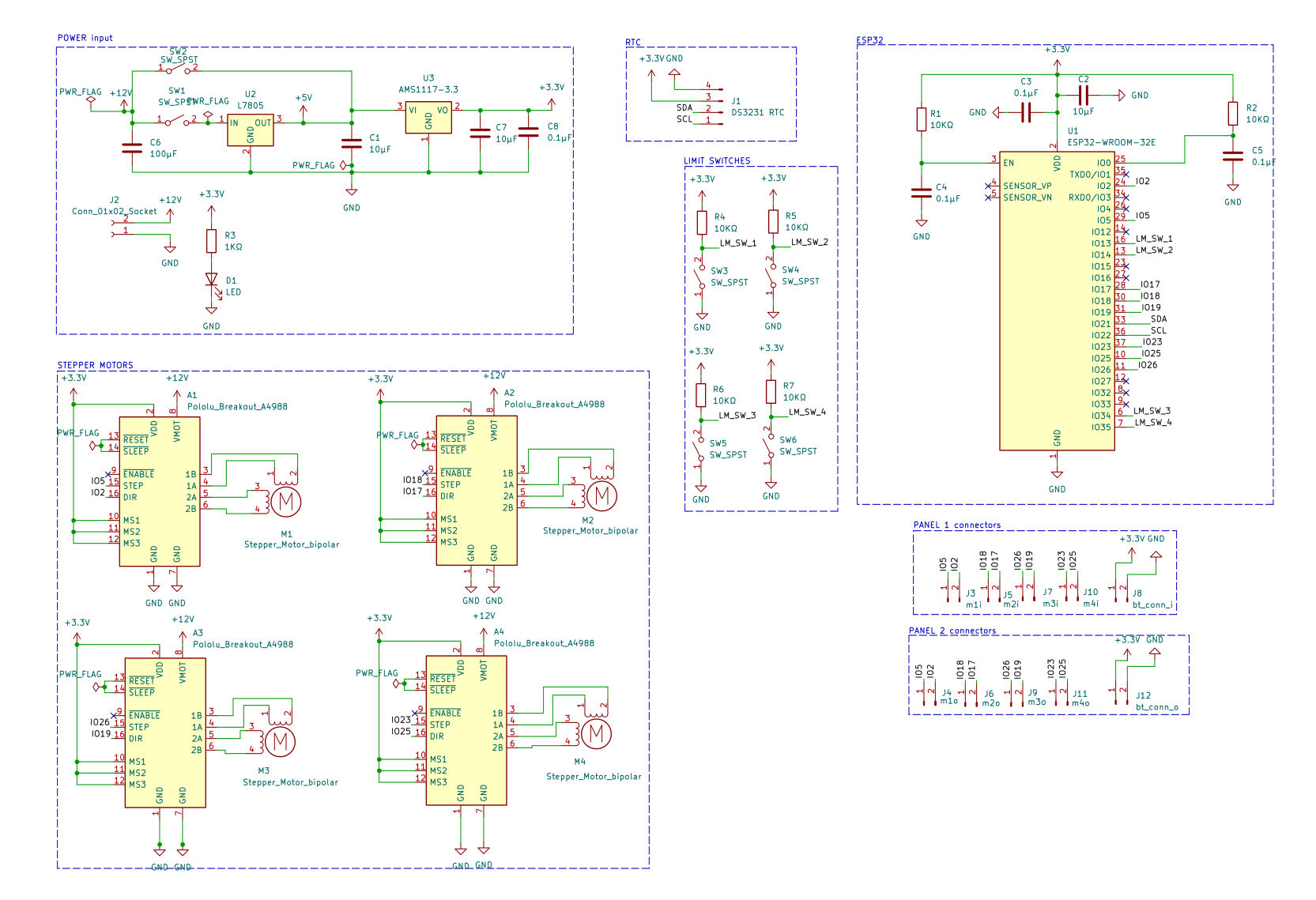 ESP32 CLOCK, from the project README