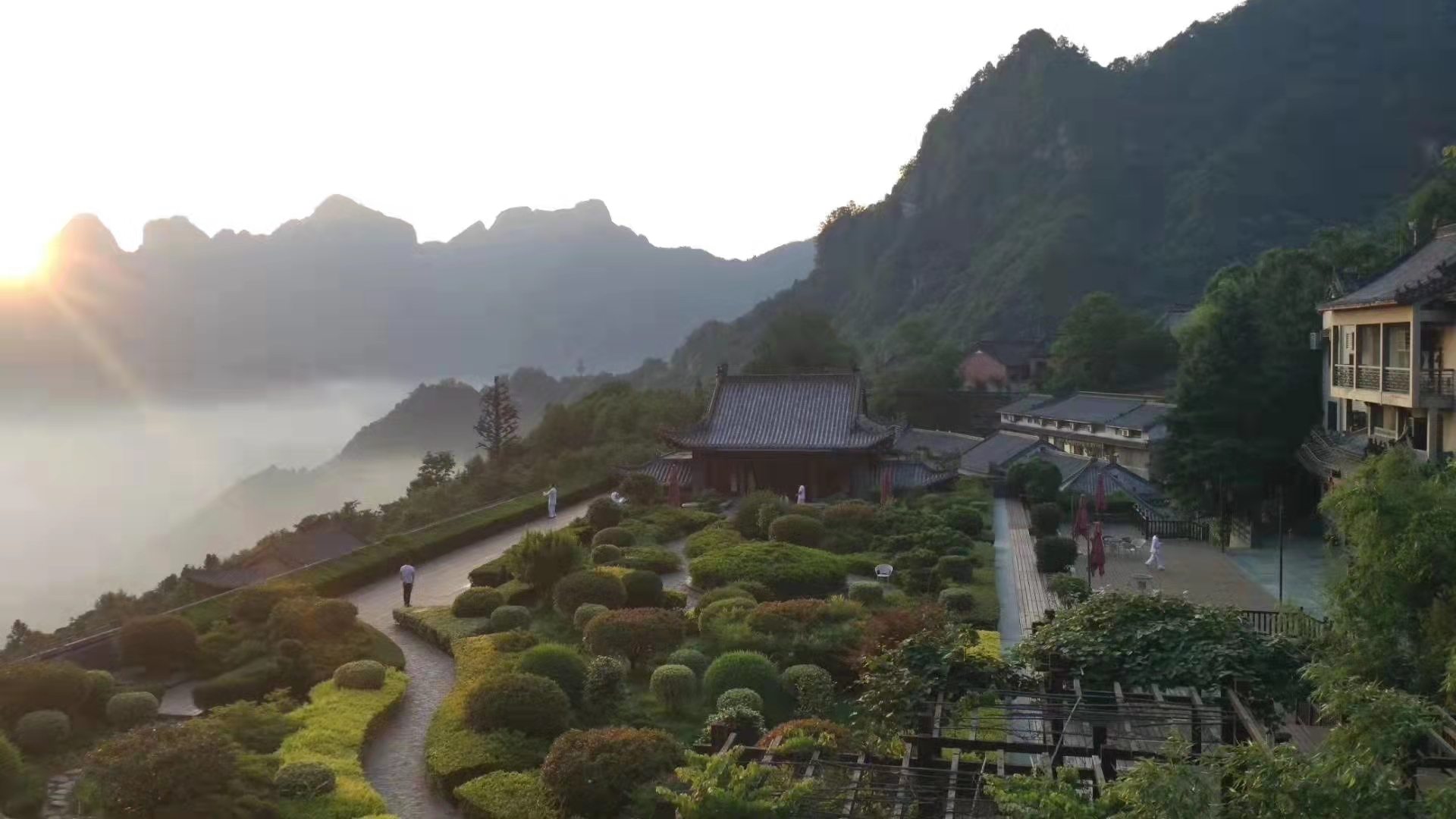 Where I practiced Tai-Chi on the Wudang Mountain