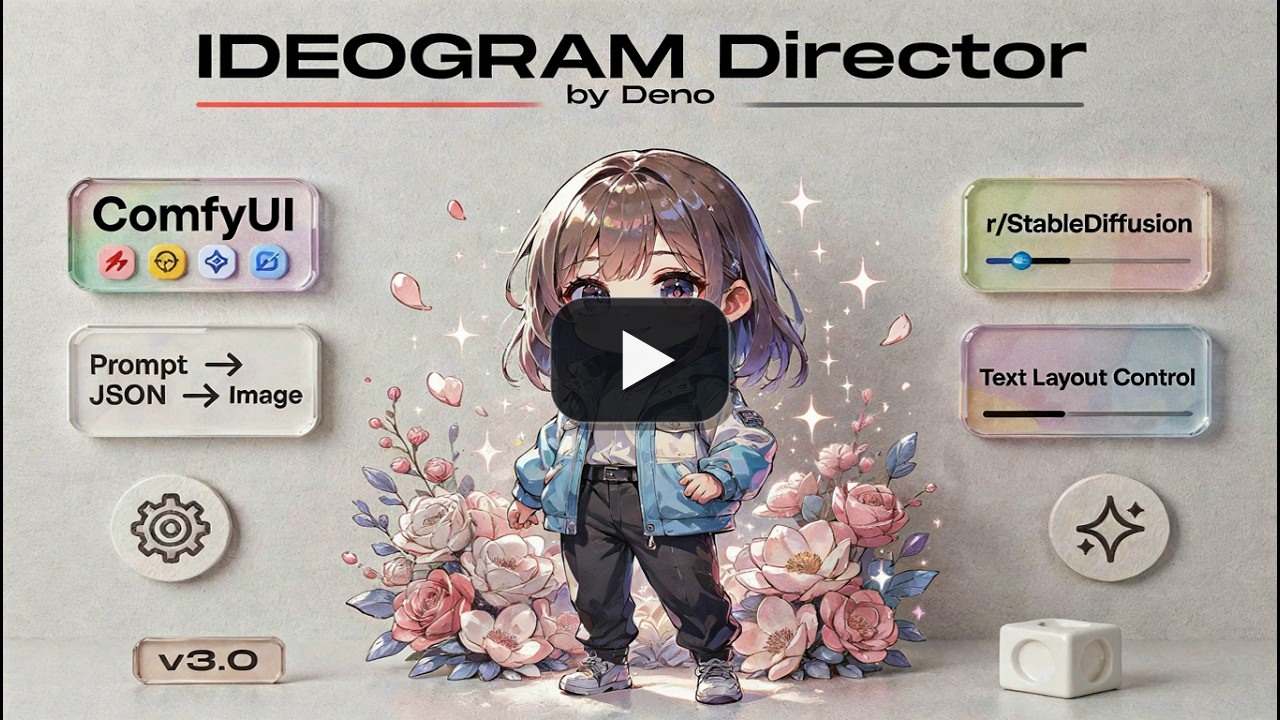 Watch the Ideogram Director workflow demo