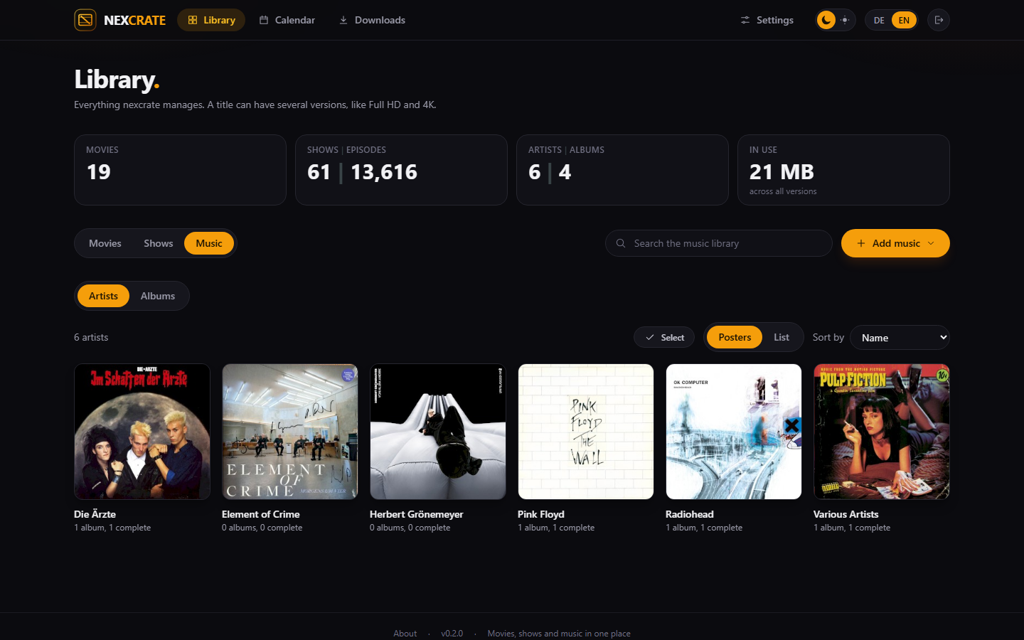 Music: artists