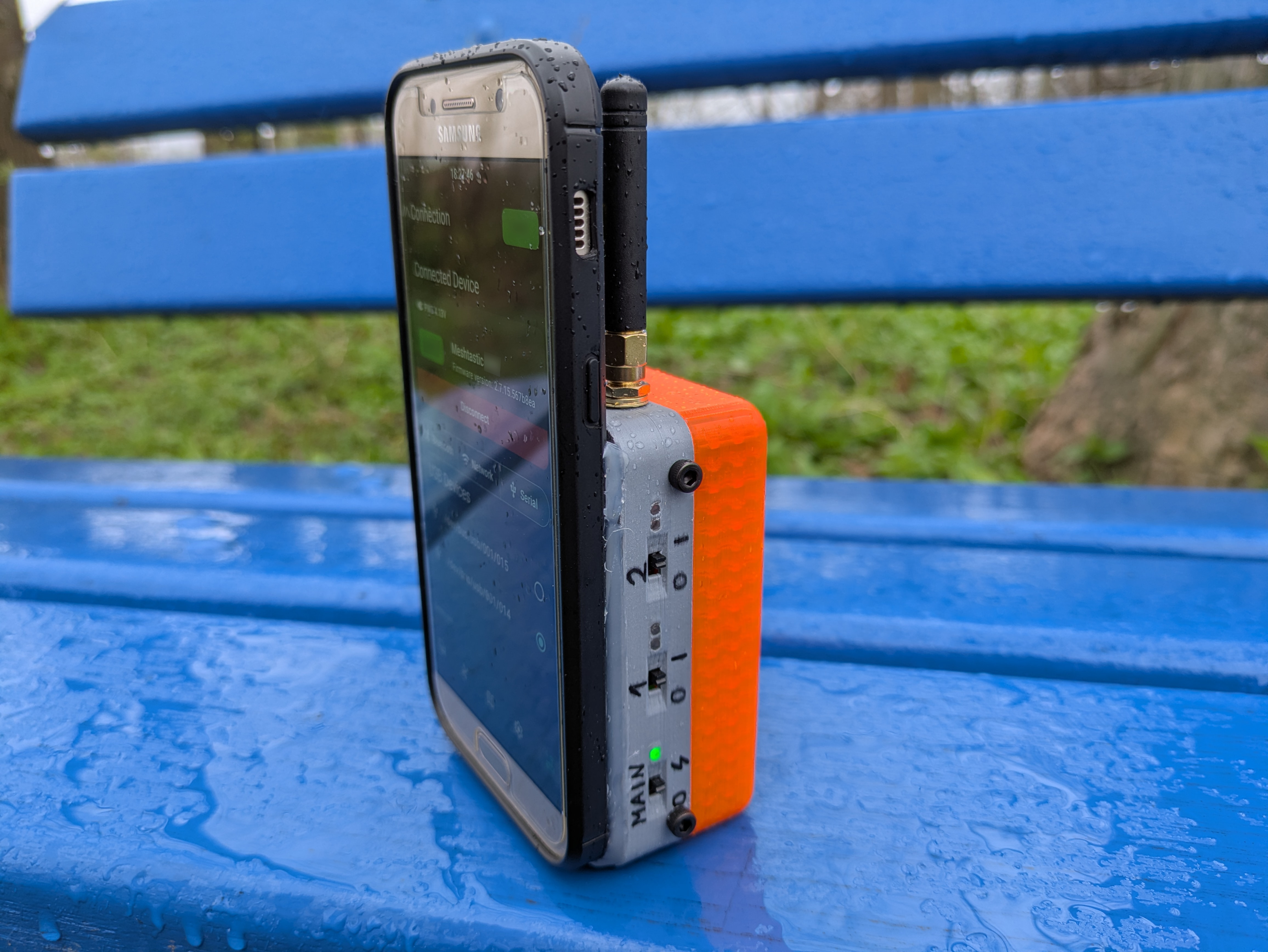Meshphone, from the project README
