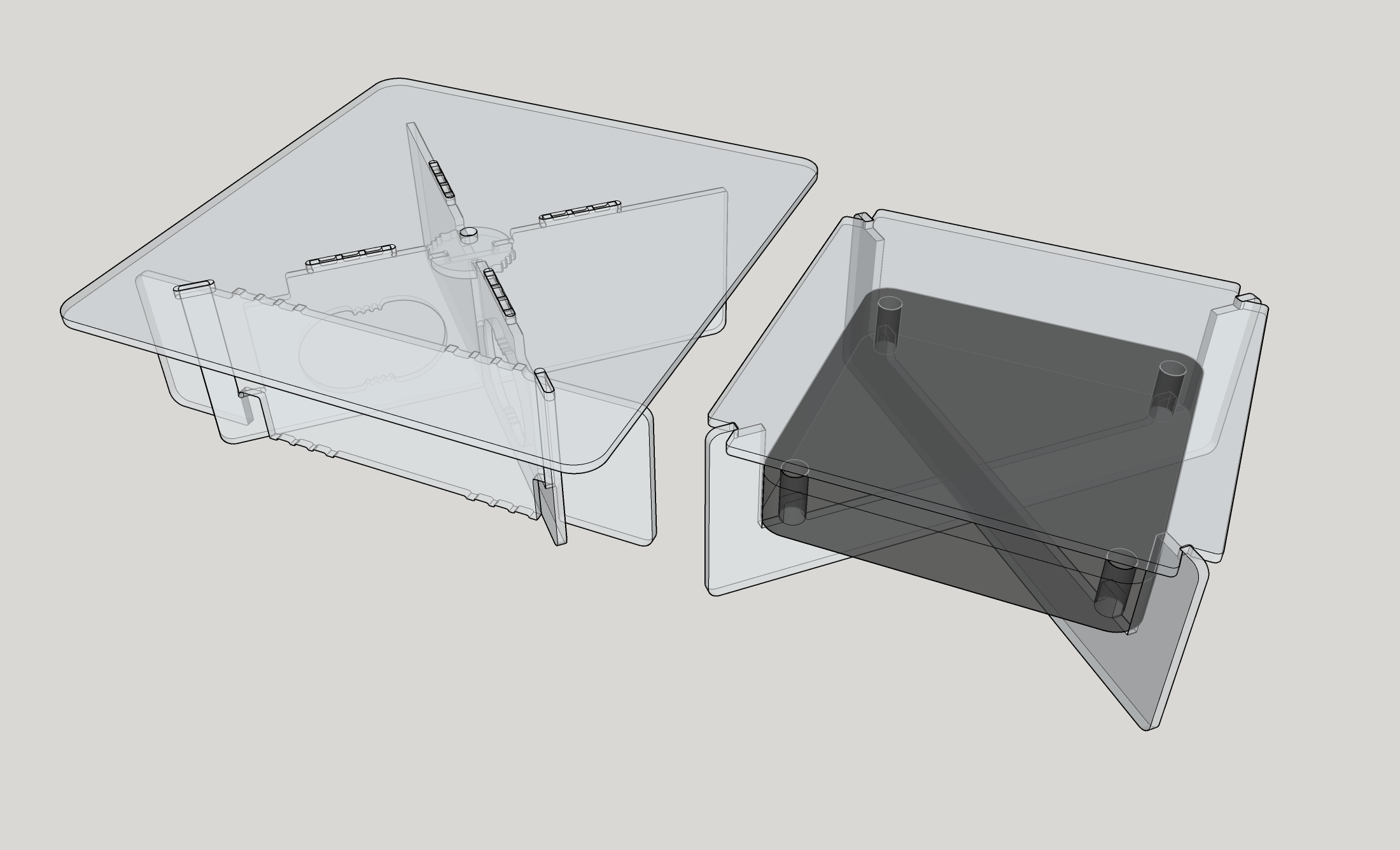 PCB-reflow solder table, from the project README