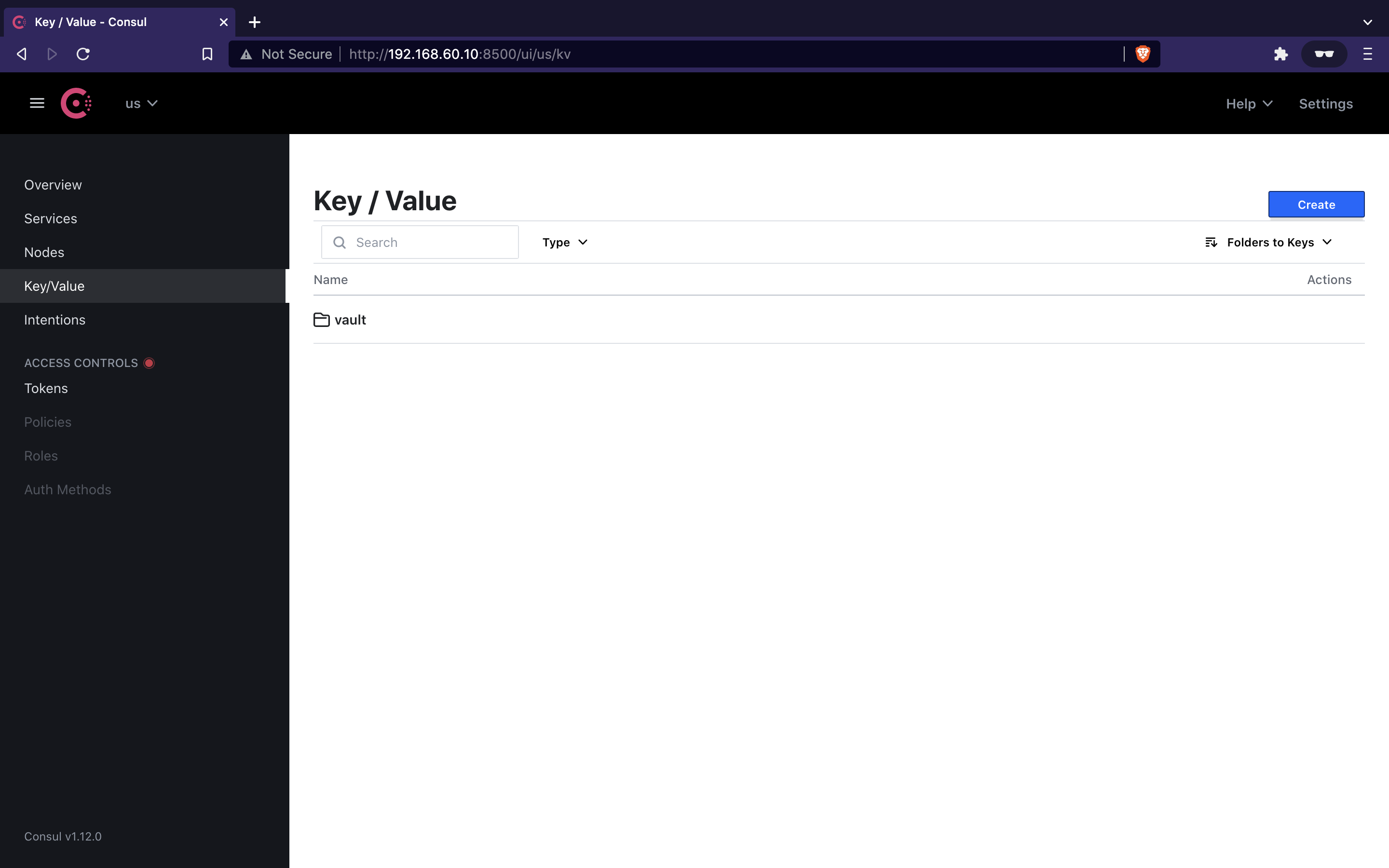 Consul Key/Value