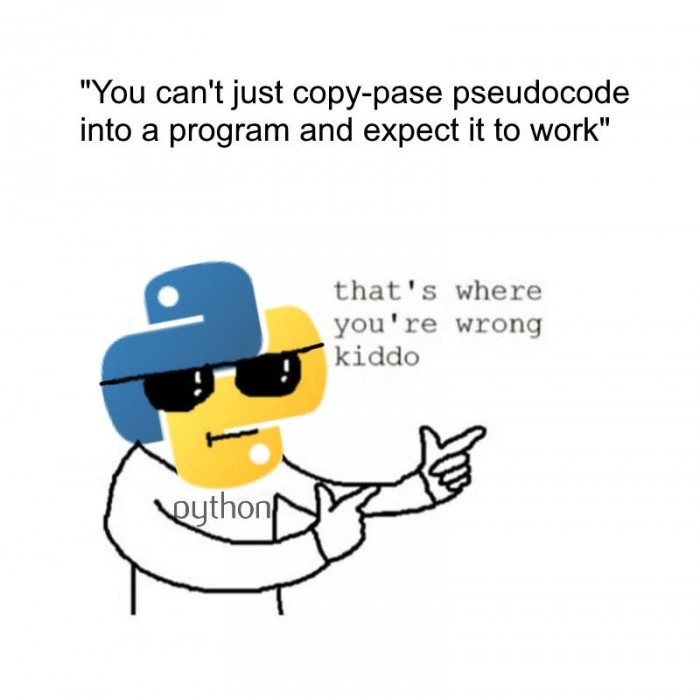 python-pseudocode