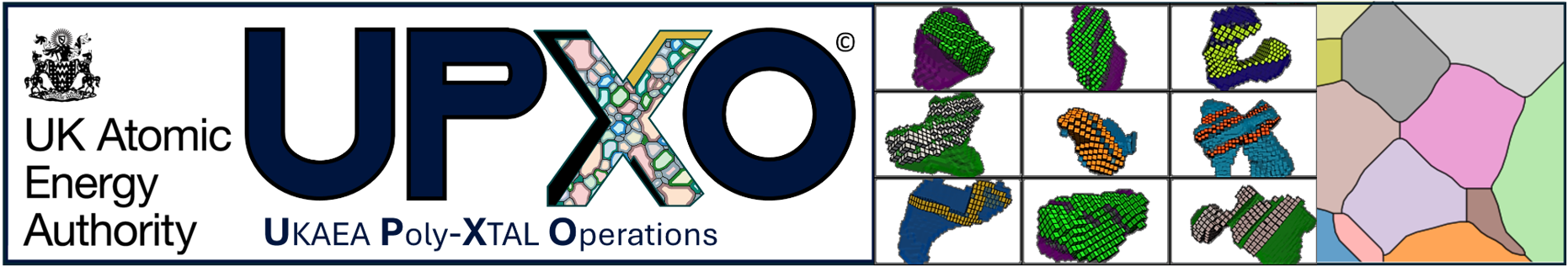 UPXO logo and banner