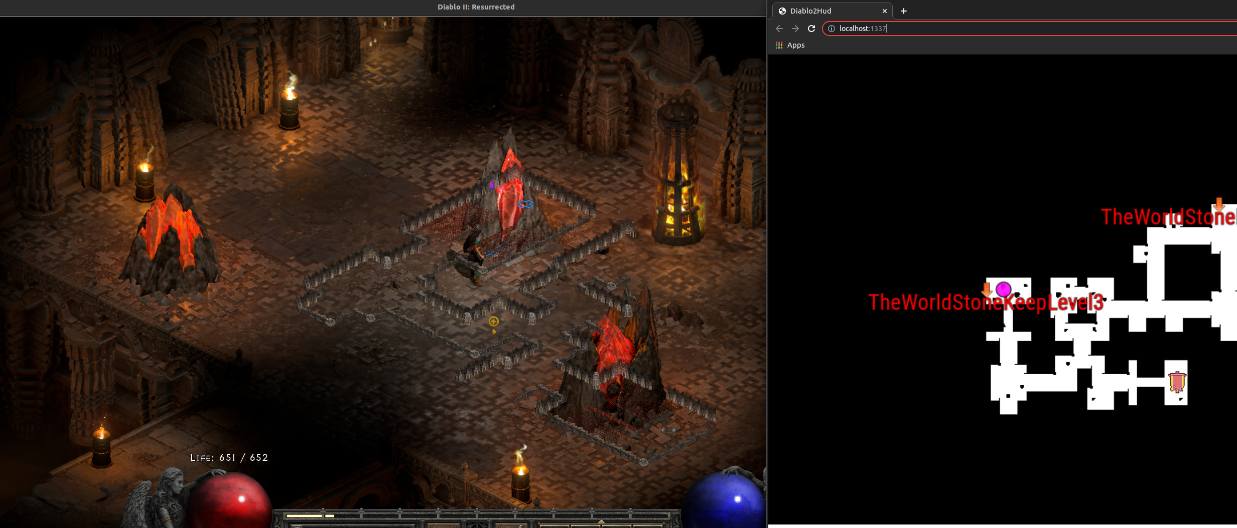 diablo 2 maphack disconnect