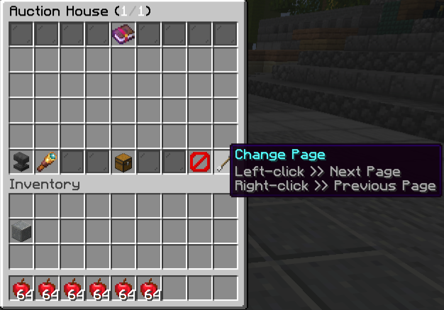 Auction House Page Switch