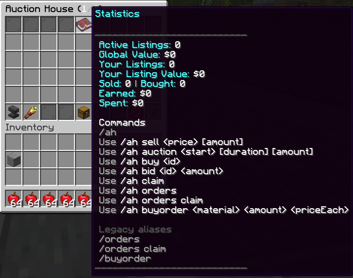 Auction House Statistics