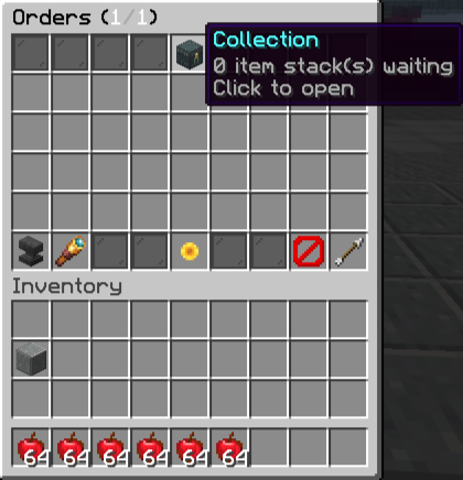 Orders Collection Shortcut