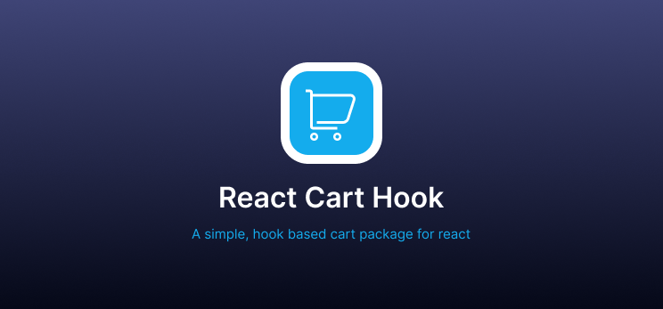 React Hook Cart Logo - React hook custom hook for form shopping cart