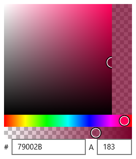 Color picker screenshot