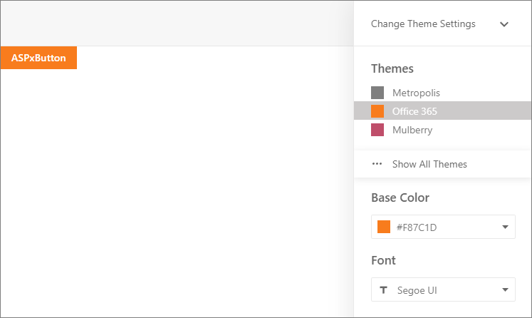 Theme Selector