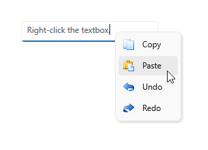 WPF Context Menu - Display a Context Menu for a Text Box