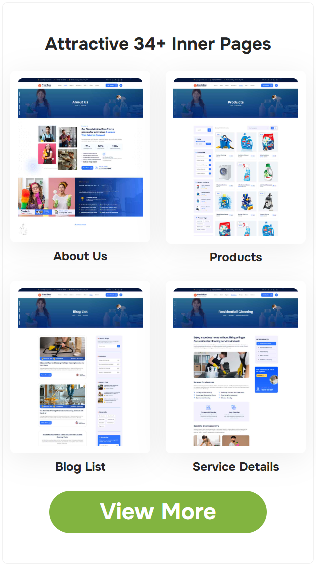 Freshflow - Cleaning Services Laravel 12 Template