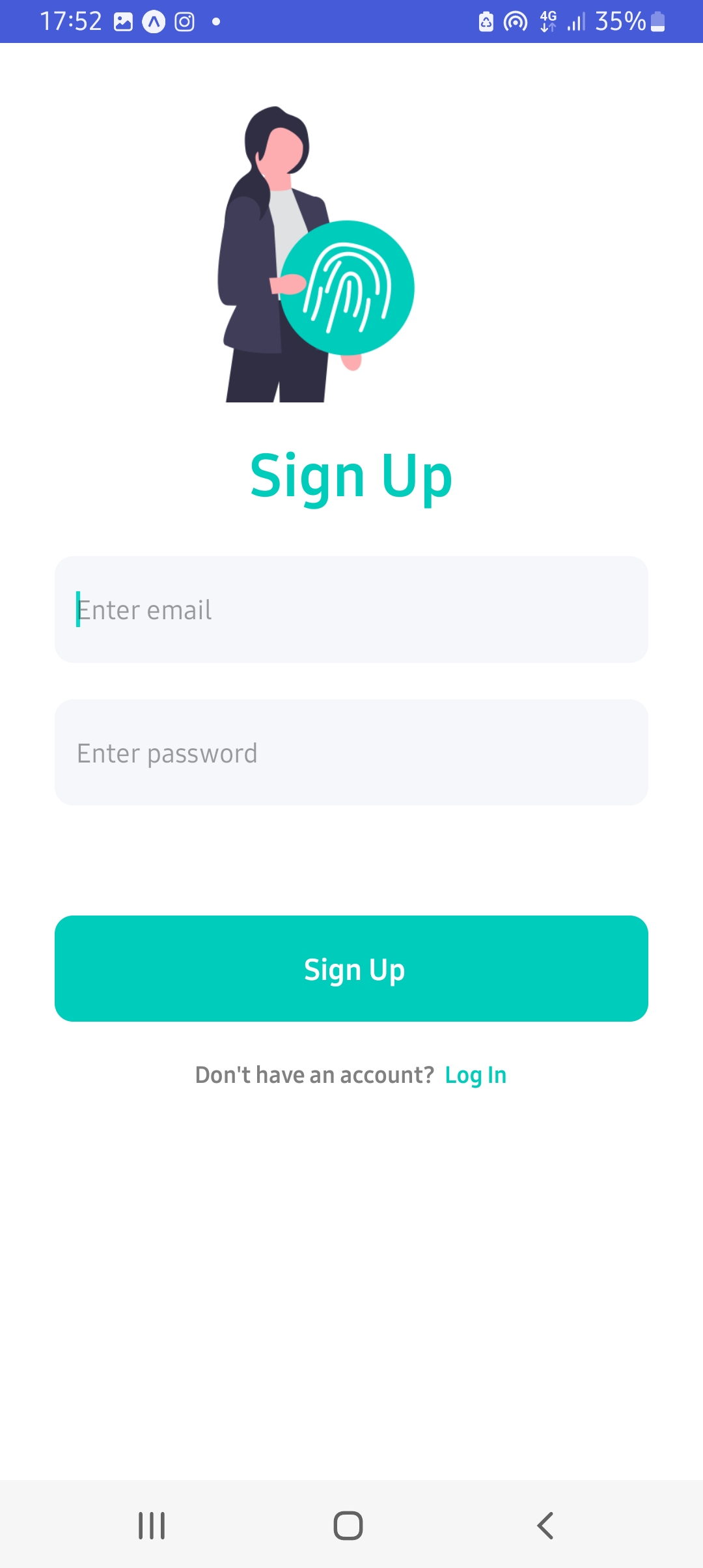 SignUp Screen