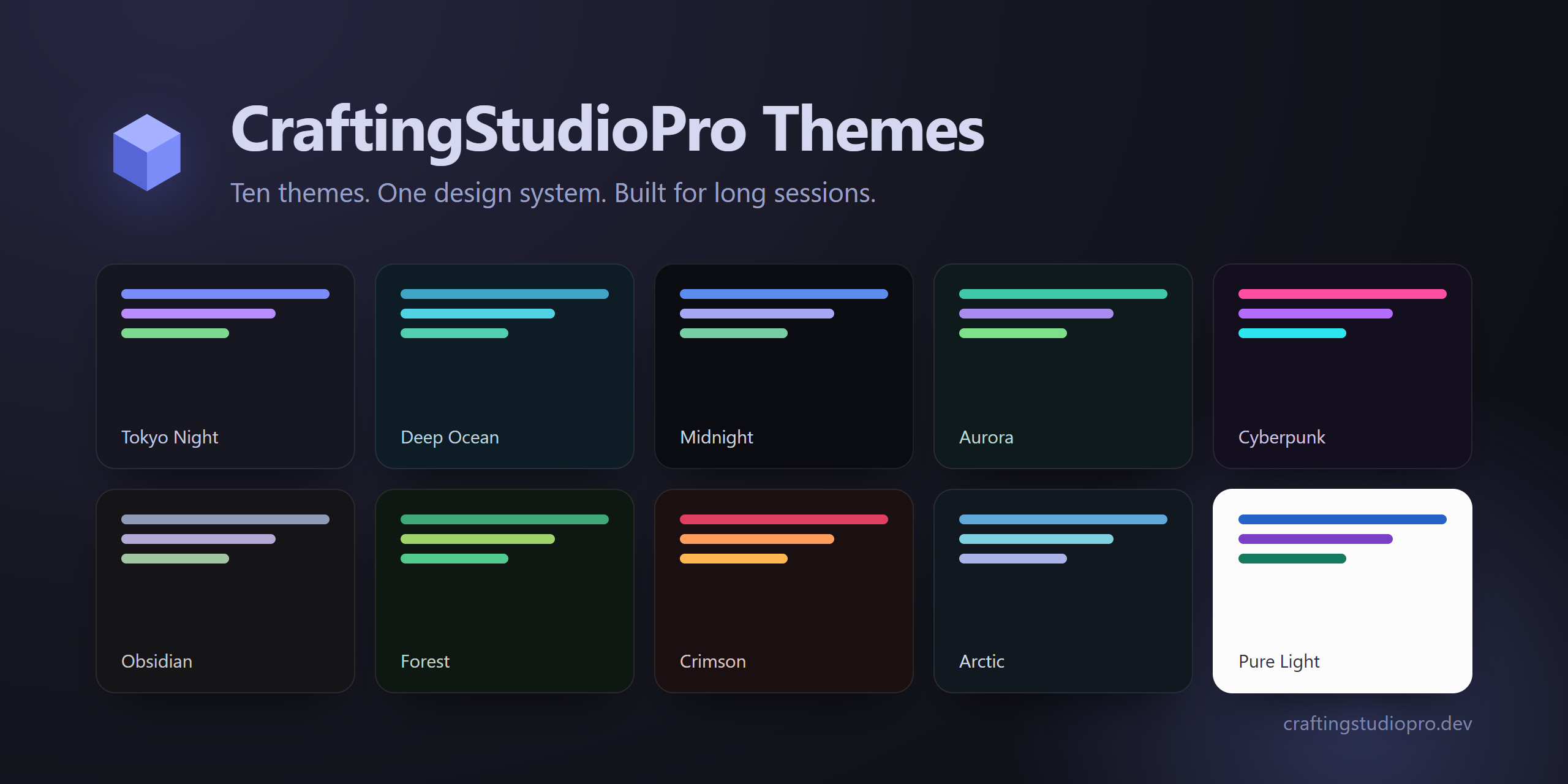 CraftingStudioPro Themes