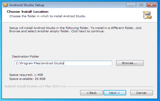 Install Android Studio