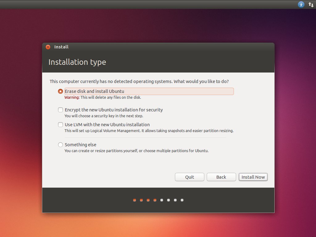 ขั้นตอนการติดตั้ง Ubuntu 13.10 - clean and install