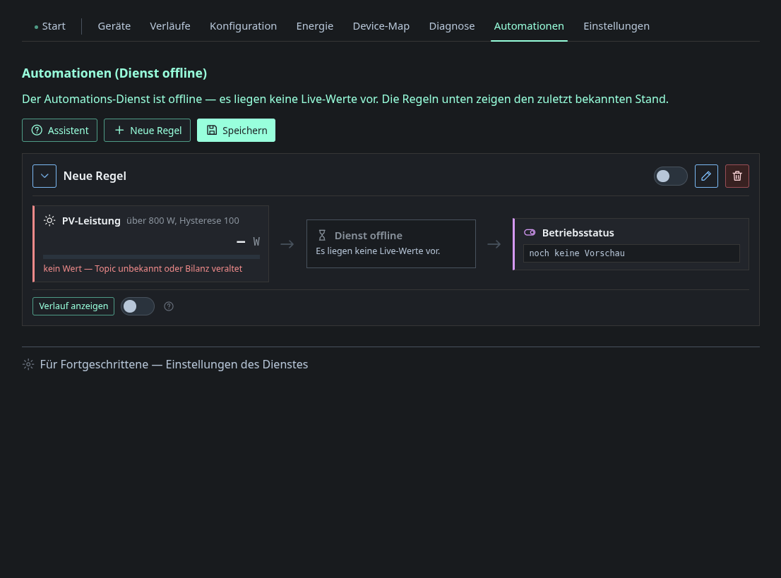 Regel-Editor